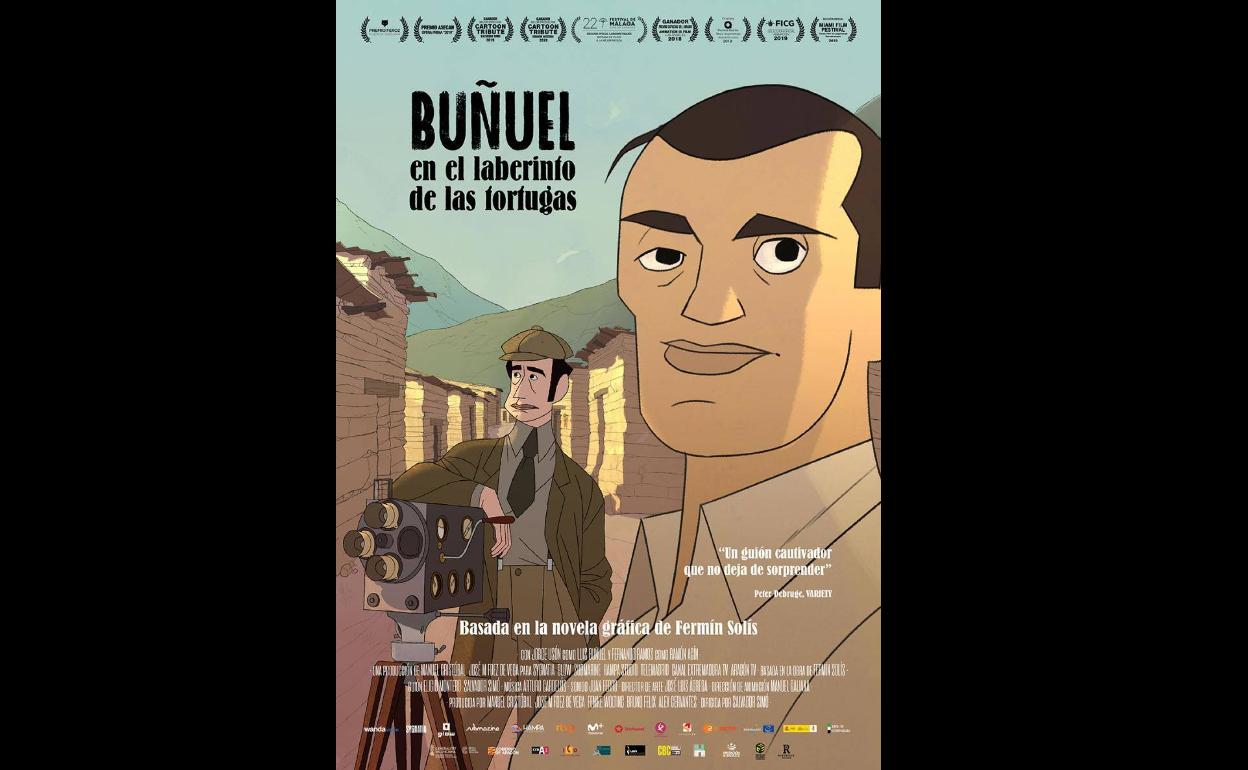 La Filmoteca Itinerante lleva a Arroyo de la Luz 'Buñuel en el laberinto de las tortugas'