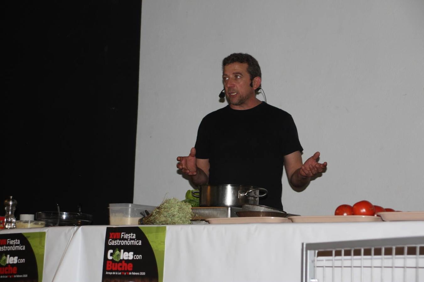 Show cooking con Antonio Granero. 