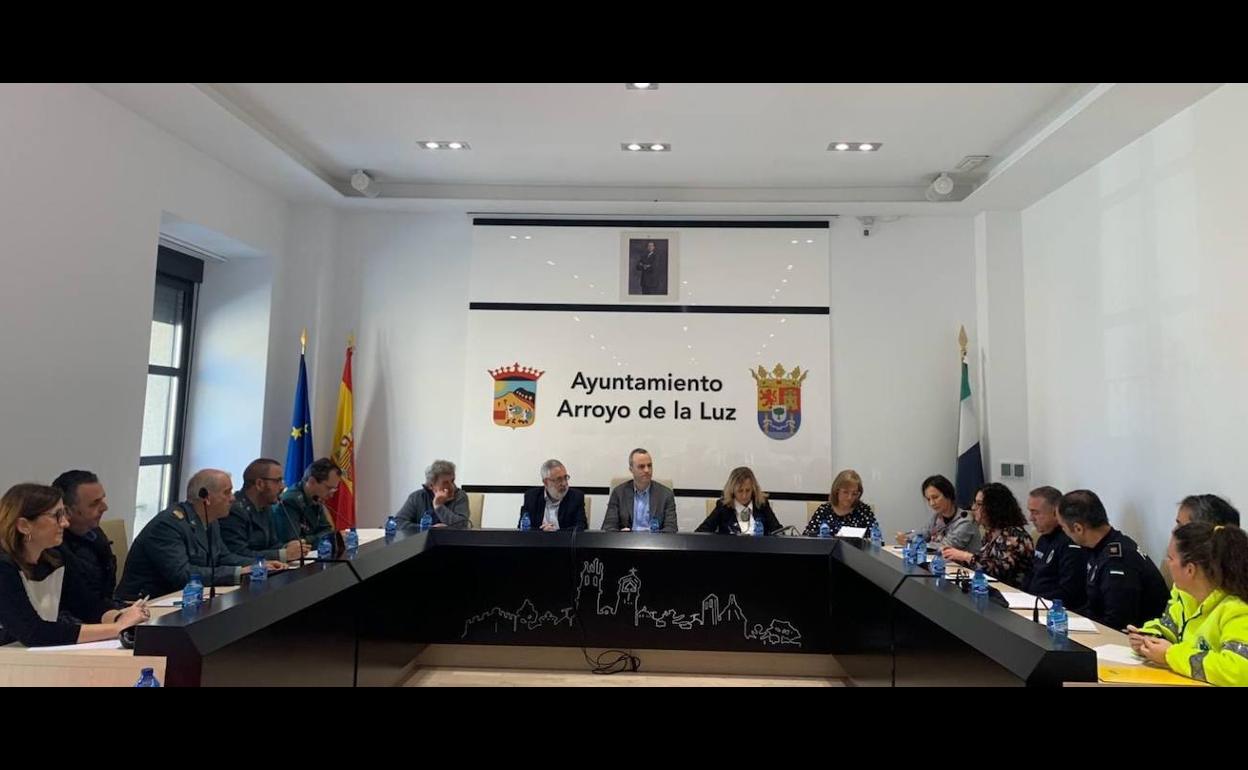 Reunión Junta de Seguridad. 