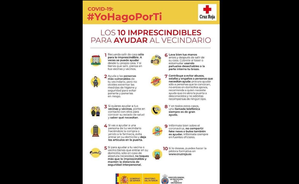 10 consejos para ayudar a los vecinos más vulnerables con total seguridad