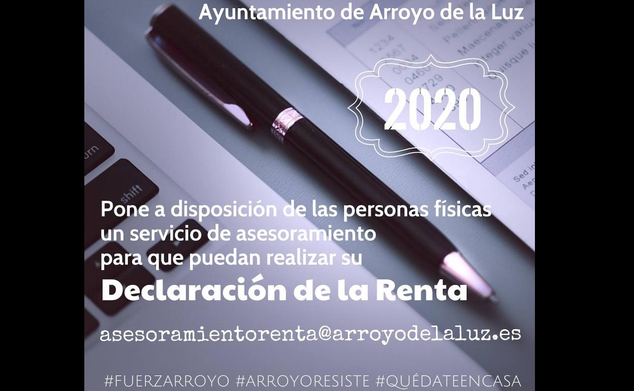 Servicio de asesoramiento para la declaración de la renta 2020
