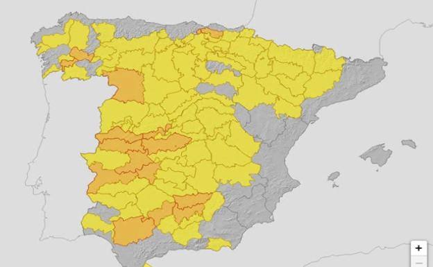 Alertas para este jueves.