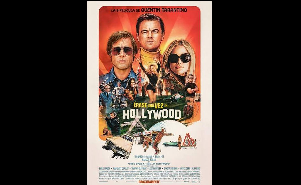 El domingo se proyectará 'Érase una vez en Hollywood'