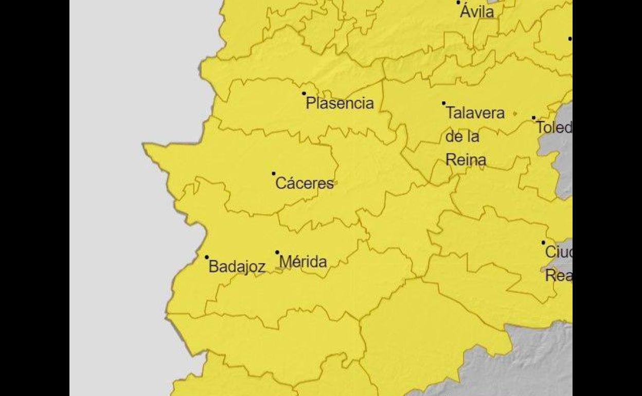Alerta amarilla activa hoy martes 13 de septiembre. 