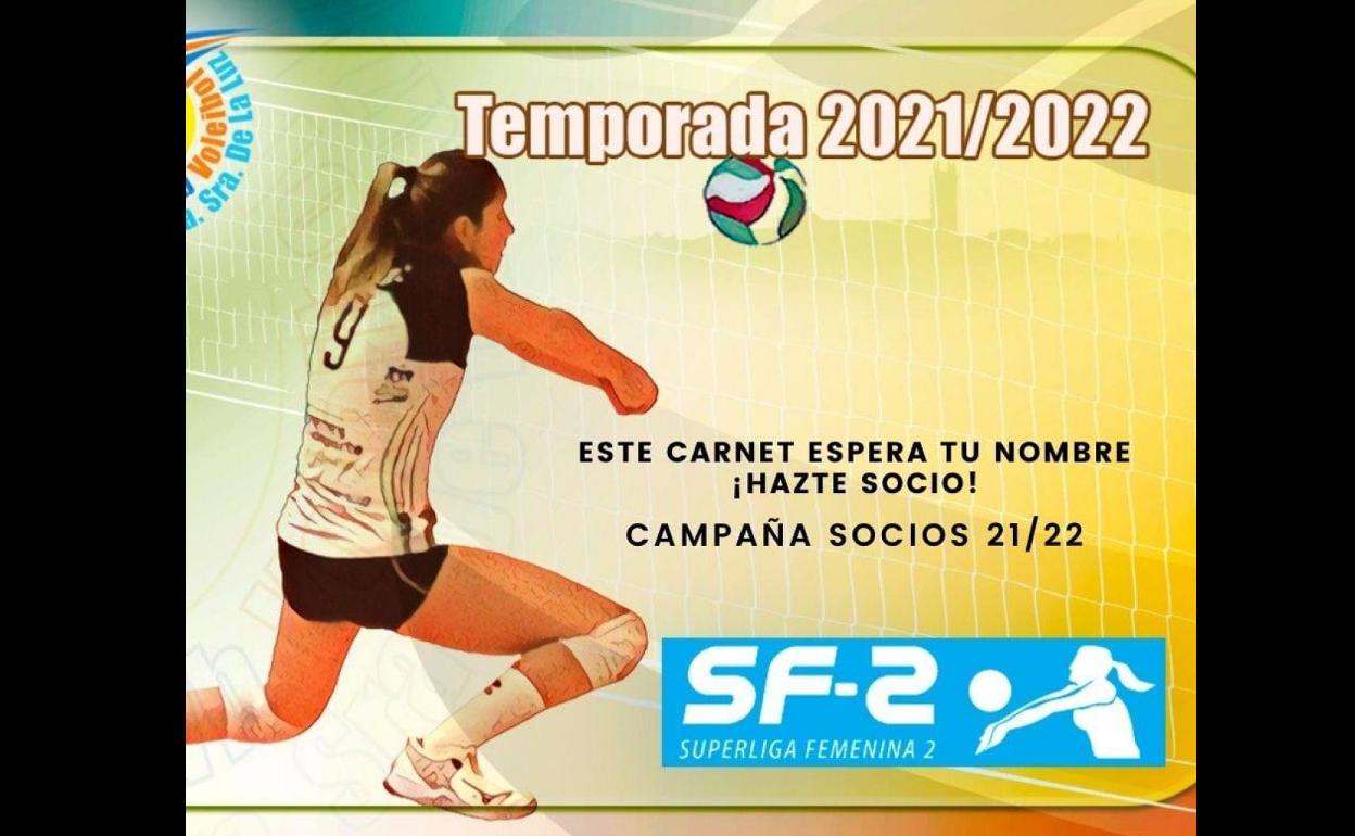 El club de voleibol de Arroyo de la luz comienza la campaña de carnets de socios