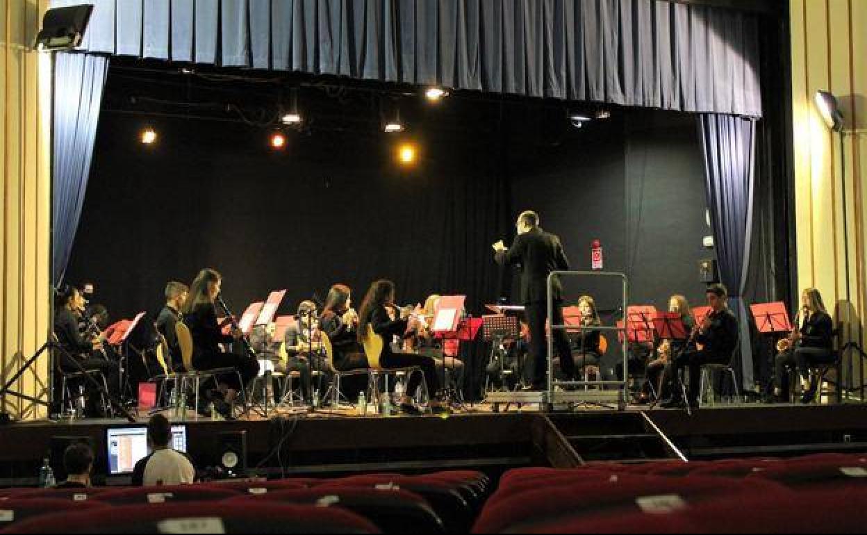 Imagen de archivo de la Banda de Música Municipal de Arroyo de la Luz. 