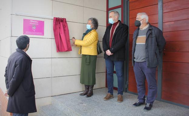 Descubrimiento d ela placa. 