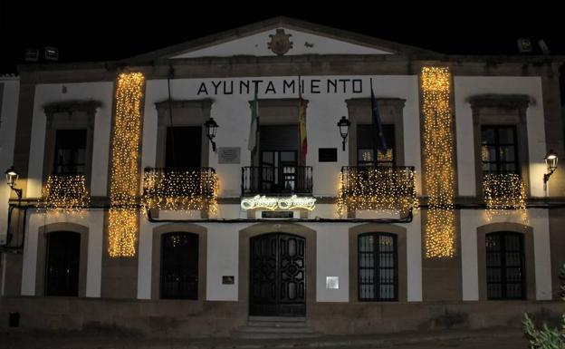 Imagen principal - Ayuntamiento y biblioteca. 