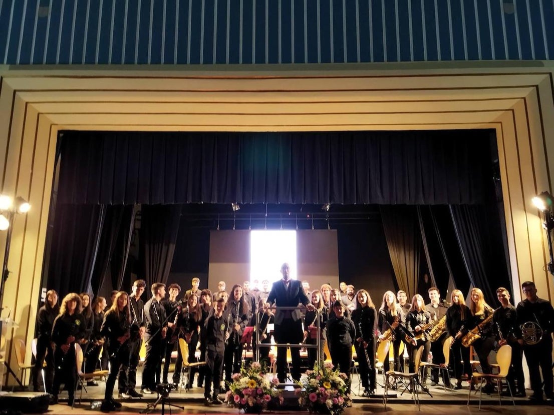 La Banda Municipal de Música ofreció su concierto de Año Nuevo.