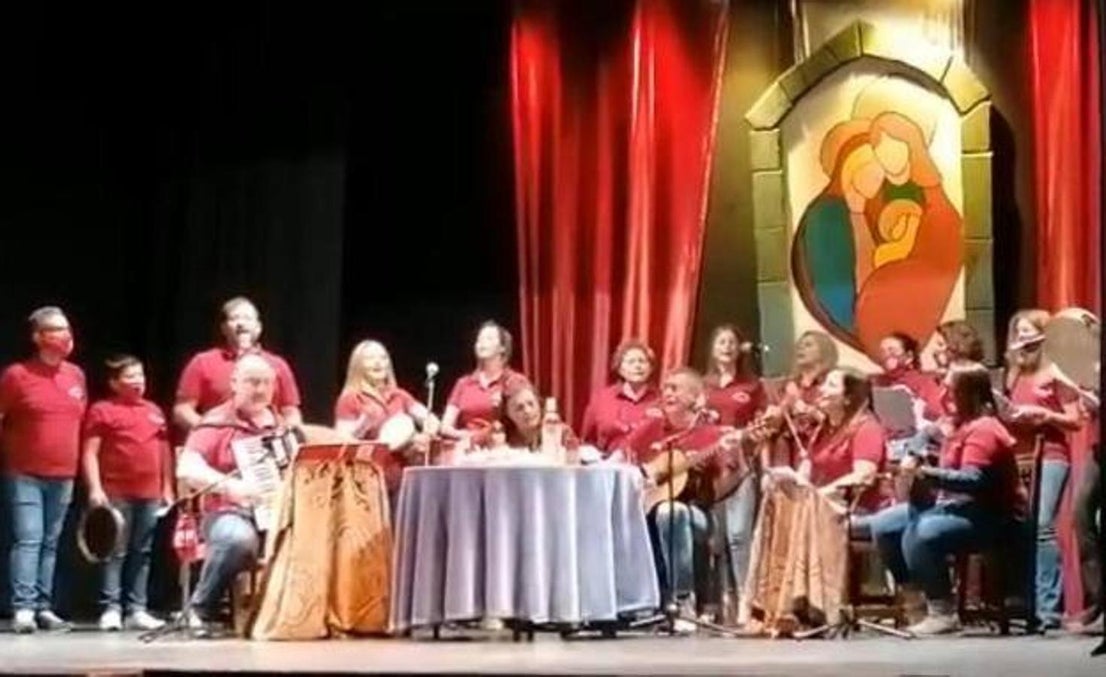 El Pandero en la Gala de Navidad.