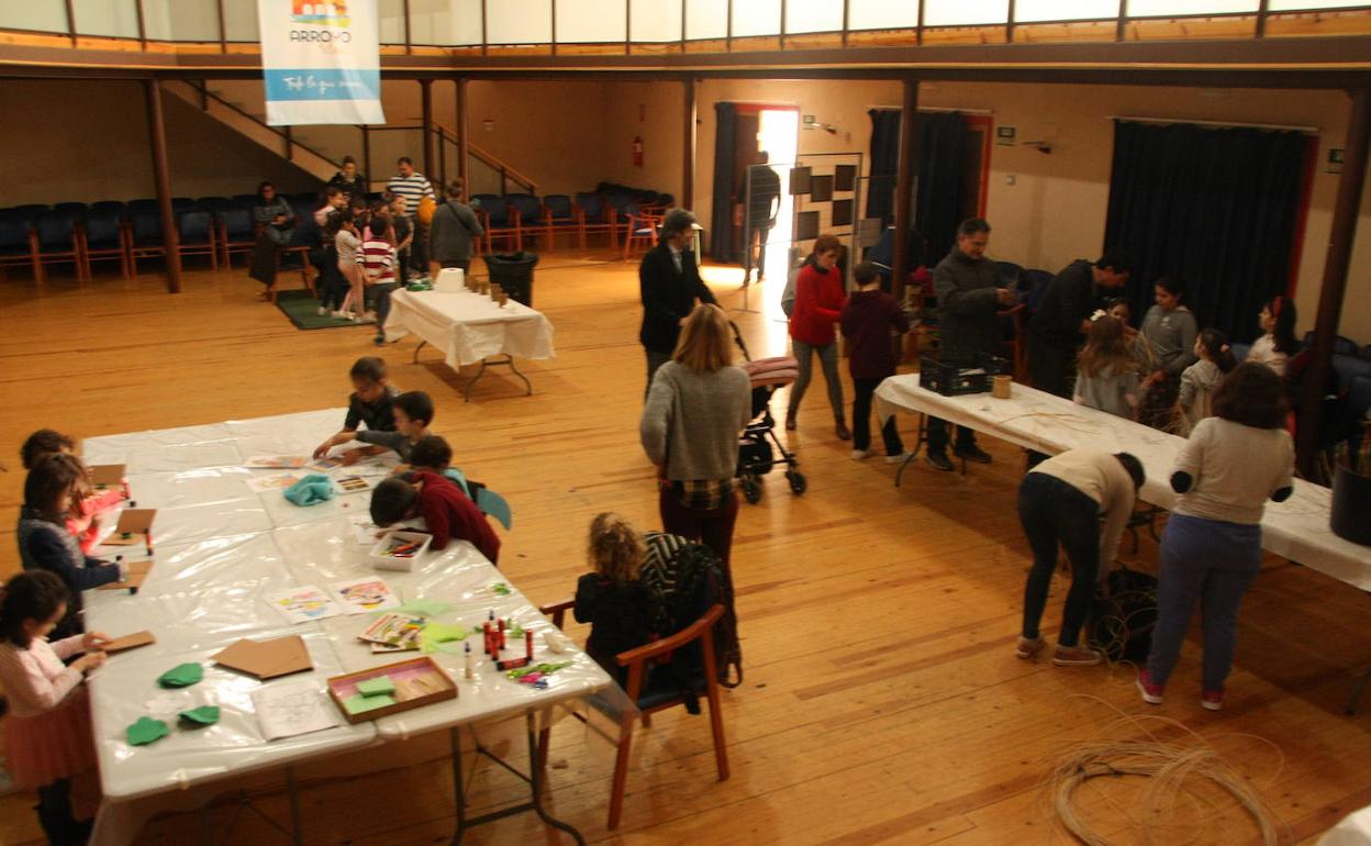 Talleres infantiles de la fiesta gastronómica del pasado año 2020. 