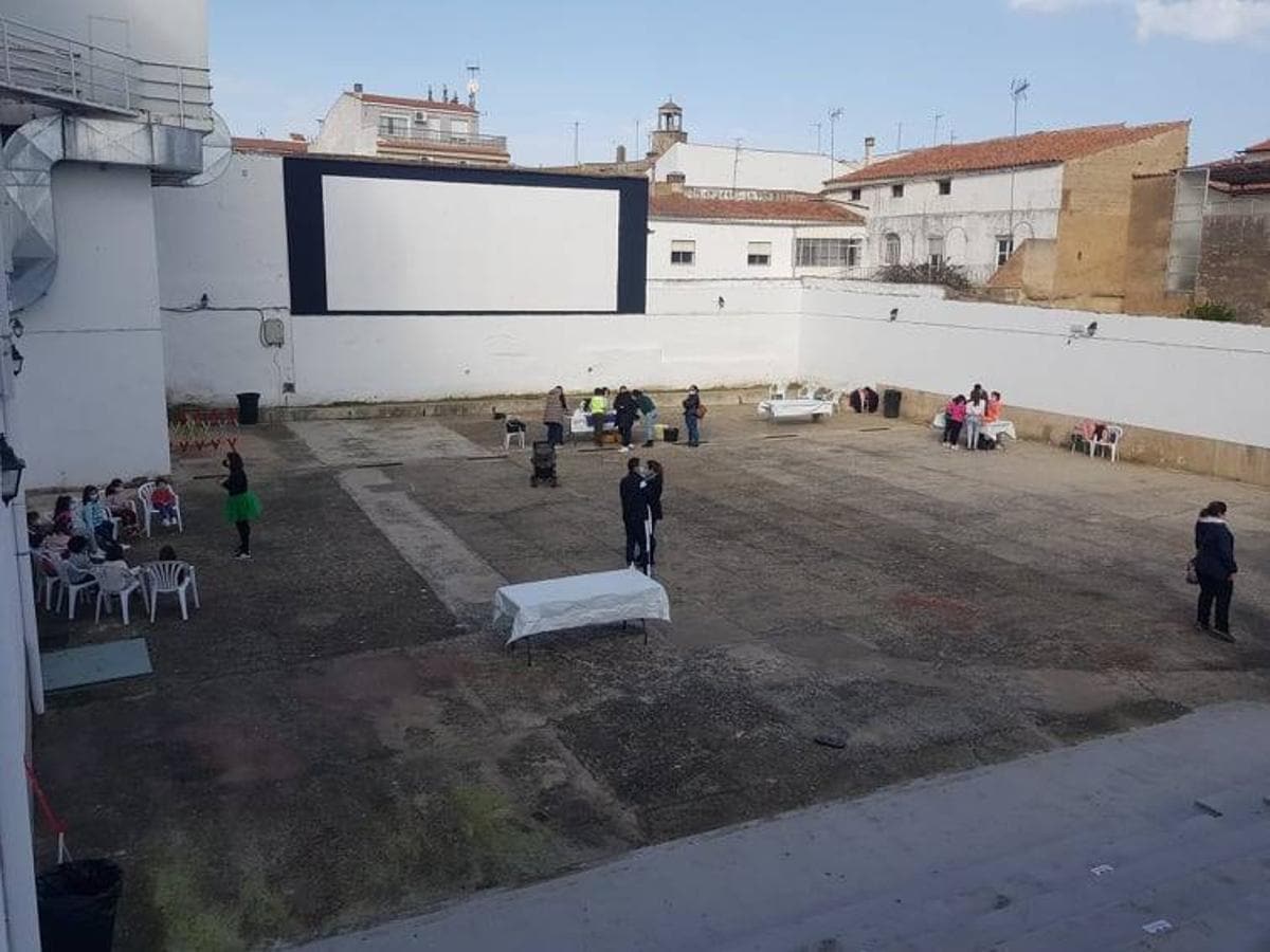 Los pequeños fueron probando los diferentes talleres durante la mañana.