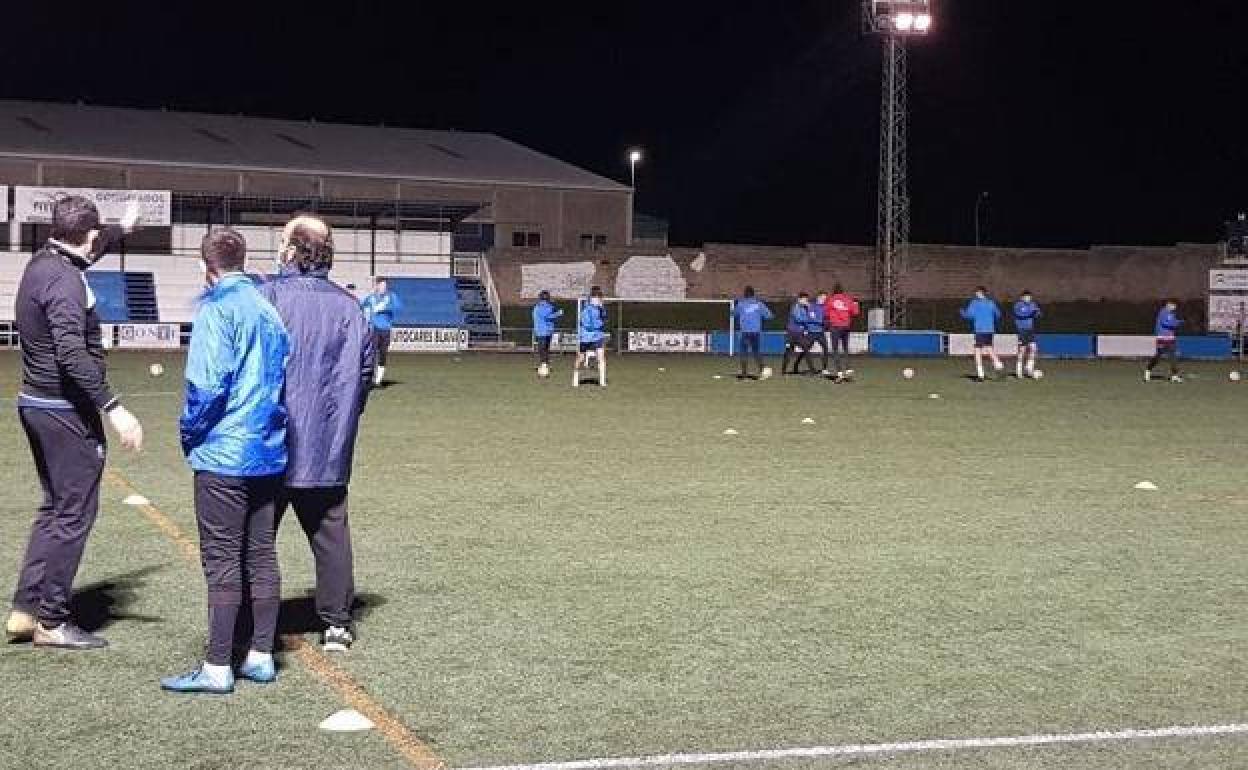 Entrenamiento del Arroyo CP. 