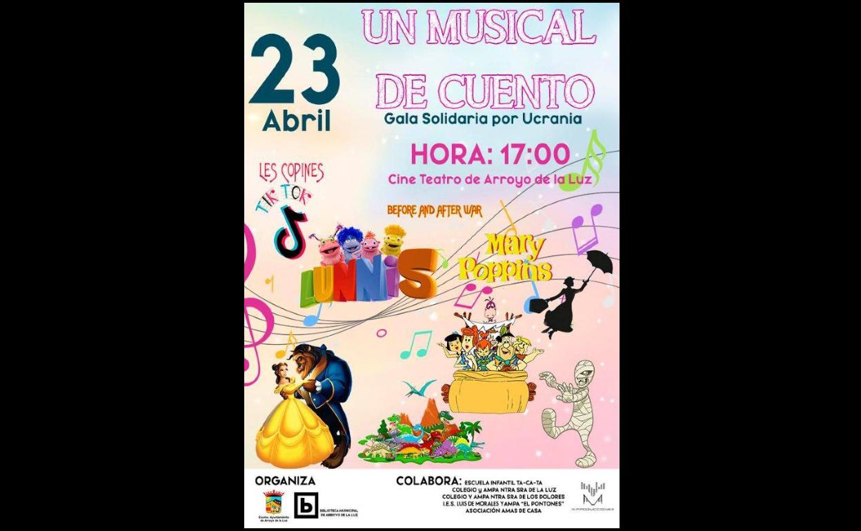 Gala solidaria Musical de Cuento en favor de Ucrania