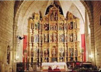 Imagen secundaria 1 - Retablo de Alonso Hipólito y Luis de Morales, Iglesia de la Asunción. 