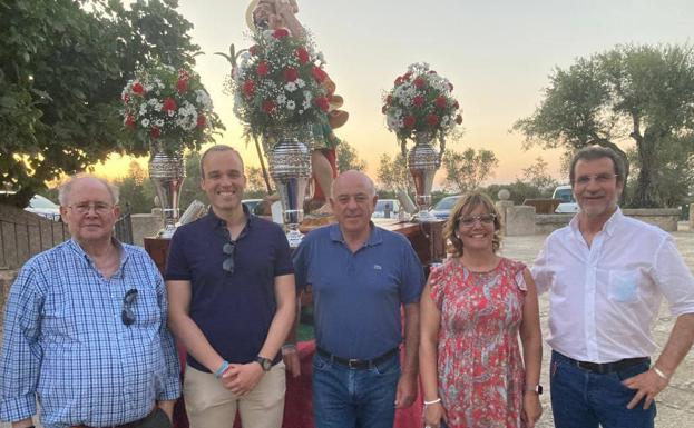 Imagen principal - San Cristóbal está de nuevo en Arroyo de la Luz