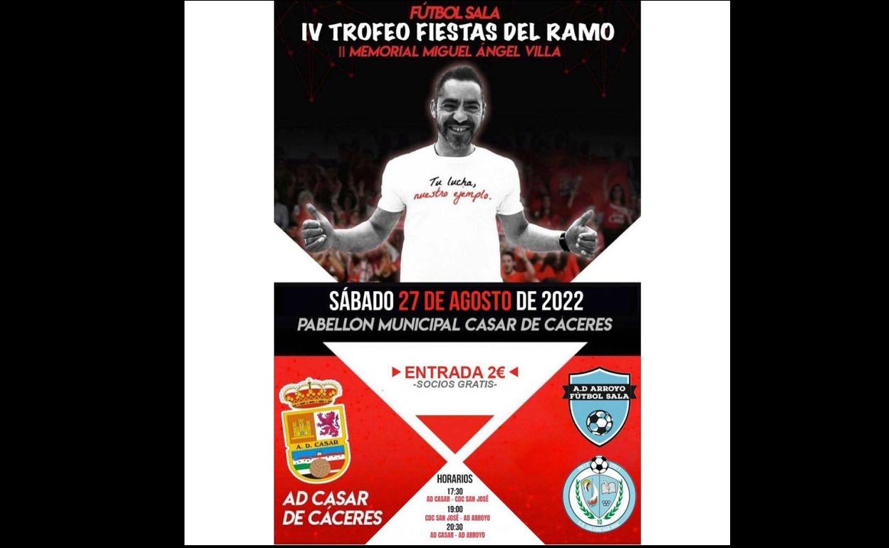El Arroyo FS disputará el IV Trofeo Fiestas del Ramo