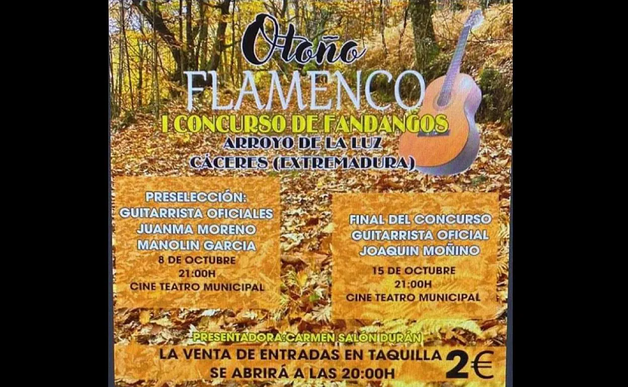 La Peña Flamenca 'El Clavillo' organiza el Primer Concurso de Fandangos de Arroyo de la Luz