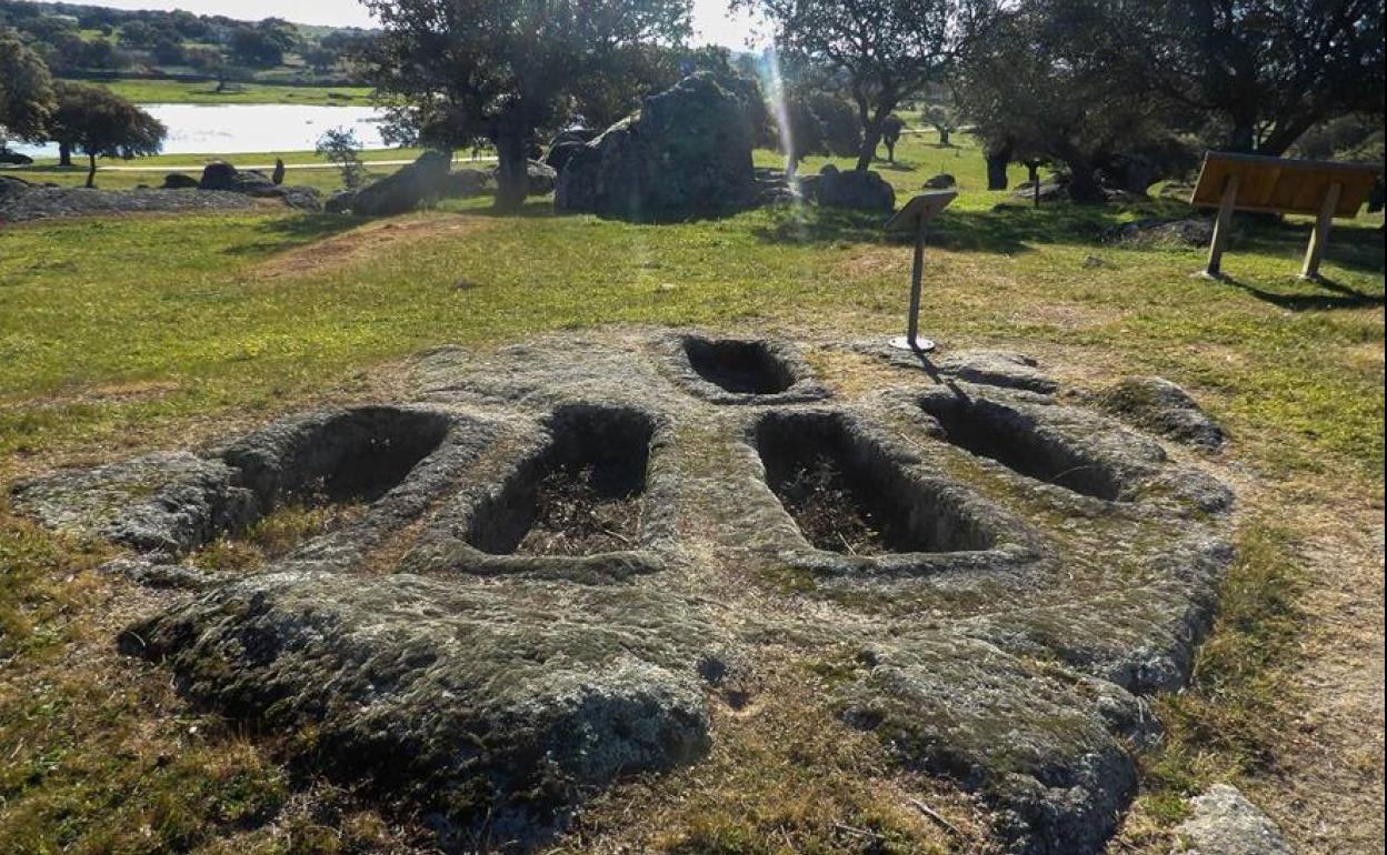 Una necrópolis visigoda en la dehesa arroyana