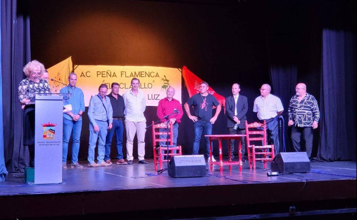 Emilio Serrano, Ciriaco Hernández, Miguel Ángel Lara, Alonso Pérez y Juan Ramón Rivero pasan a la final del I Concurso de Fandangos de Arroyo de la Luz