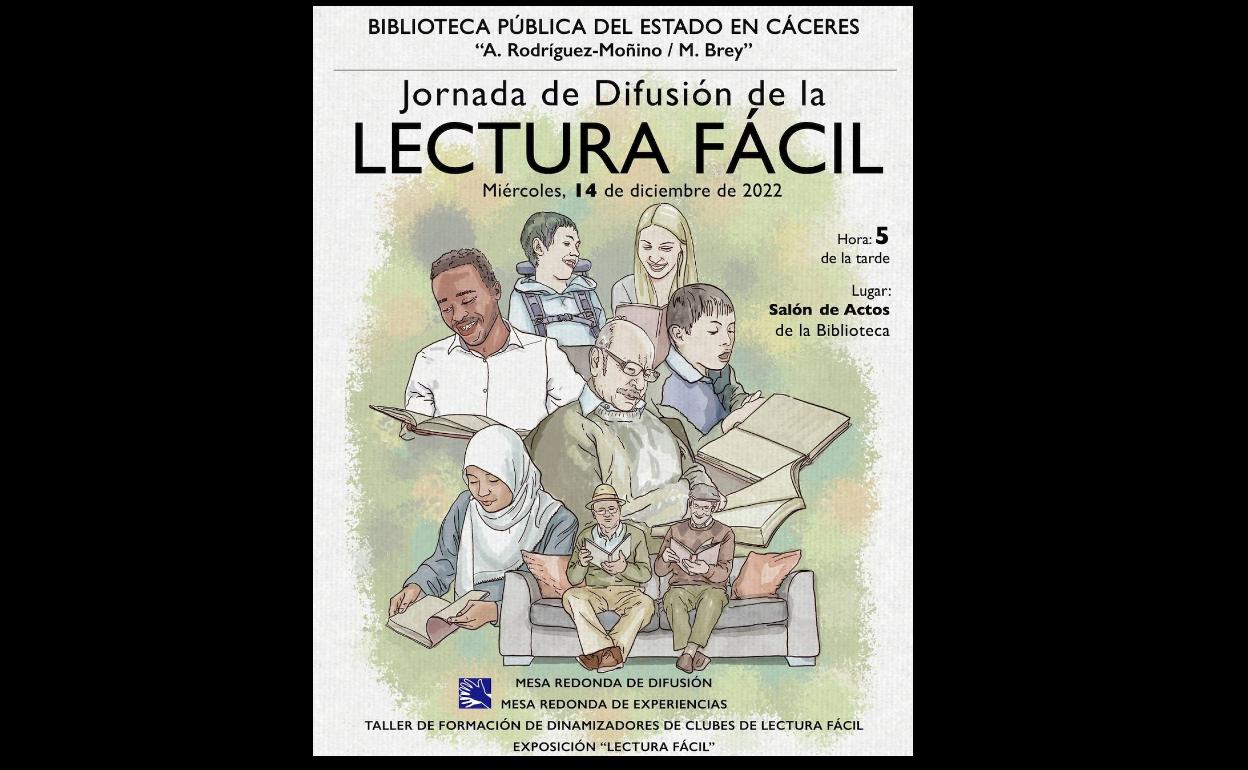 La biblioteca arroyana estará en la jornada de difusión de lectura fácil en Cáceres