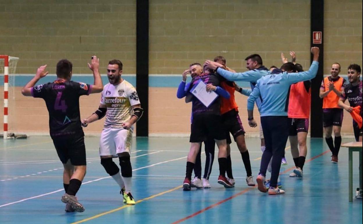 Imagen de archivo del Arroyo FS celebrando una de sus victorias. 