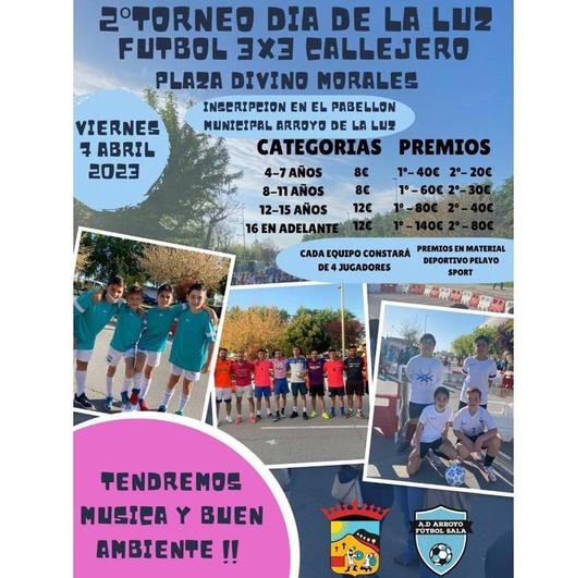 Vuelve el Fútbol 3x3 callejero de Arroyo de la Luz