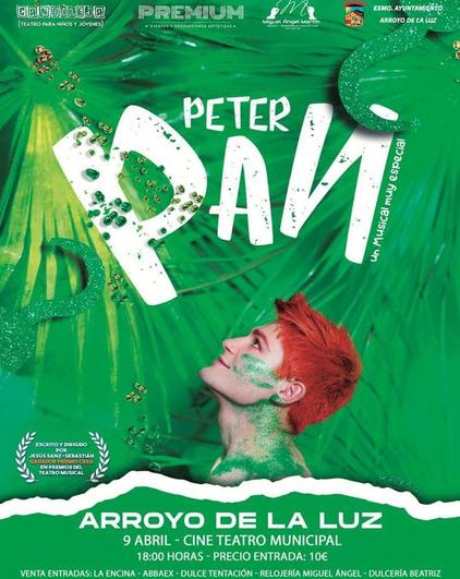 Llega a Arroyo de la Luz &#039;Peter Pan. Un musical muy especial&#039;