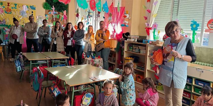 Imagen principal - El CEIP Ntra. Sra. de la Luz celebra su jornada de puertas abiertas