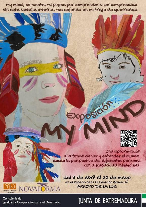 El ECJ de Arroyo de la Luz acoge la exposición My mind