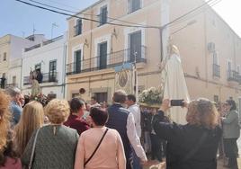Encuentro de Cristo con la Virgen en Las Cuatro Esquinas.