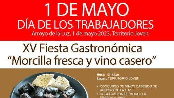 Vuelve la Fiesta Gastronómica 'Morcilla fresca y vino casero'