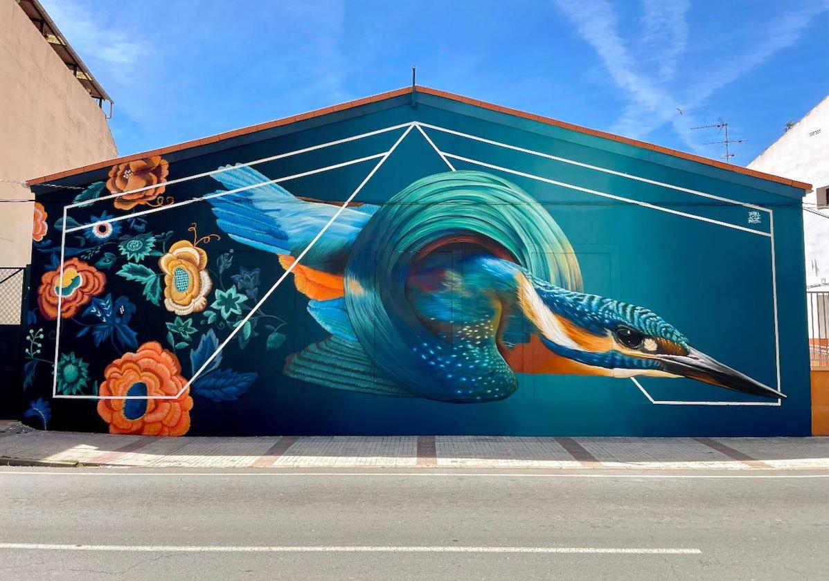 Arroyo de la Luz estrena un nuevo mural urbano
