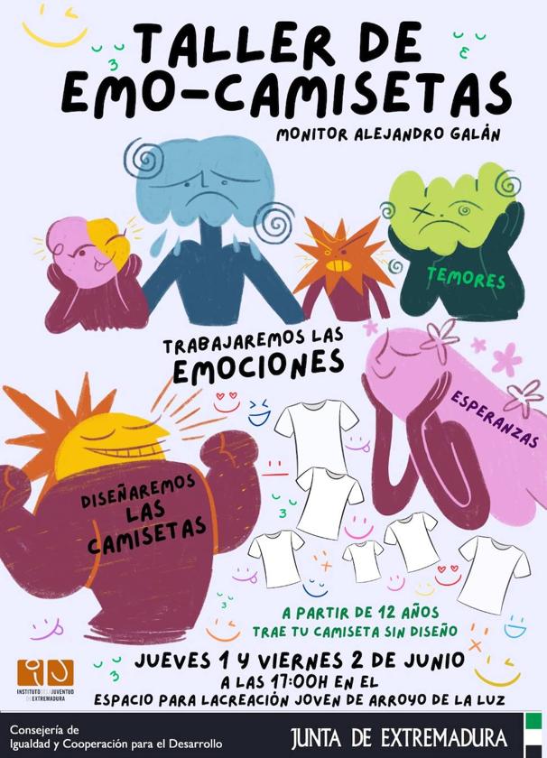El ECJ acoge un taller de Emo-Camisetas