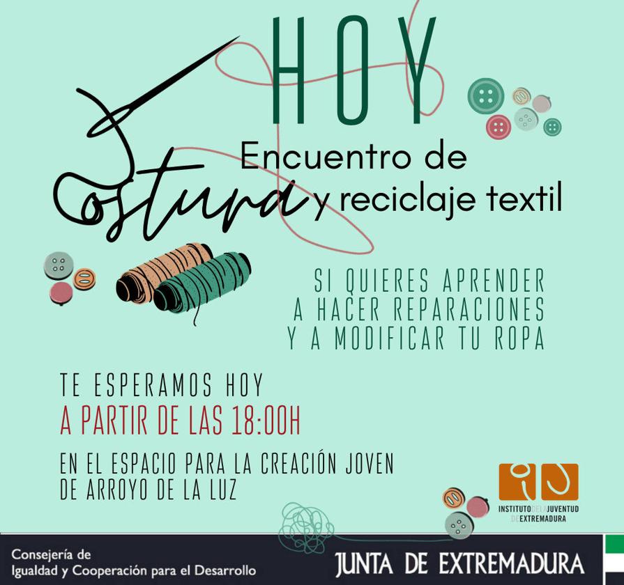 Encuentros de Costura y Reciclaje Textil en el ECJ