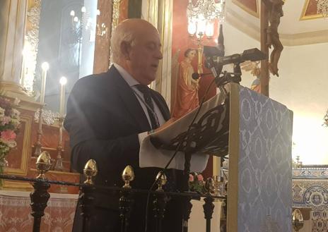 Imagen secundaria 1 - Mayordomo saliente, Antonio Cruz.