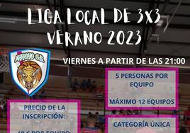 El Arroyo CB organiza la Liga Local de 3x3 Verano 2023