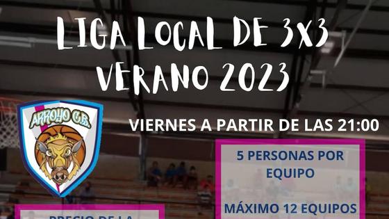 El Arroyo CB organiza la Liga Local de 3x3 Verano 2023