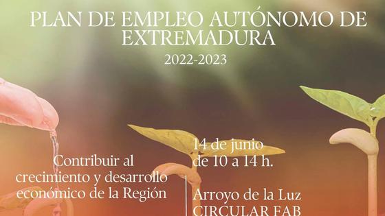 ATA da a conocer el Plan de empleo Autónomo de Extremadura en Arroyo de la Luz