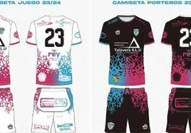 El club de fútbol sala de Arroyo de la Luz presenta su nueva equipación