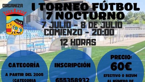 17 equipos participarán en el I Torneo Nocturno de Fútbol 7 de Arroyo de la Luz