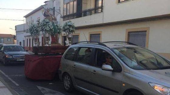 Los coches volverán a circular en honor a San Cristóbal