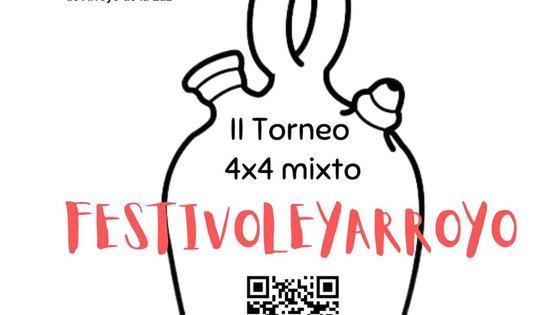 Este agosto vuelve el Torneo Mixto 4x4 Festivoleyarroyo