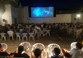 Una de las proyecciones del festival de cine de terror.