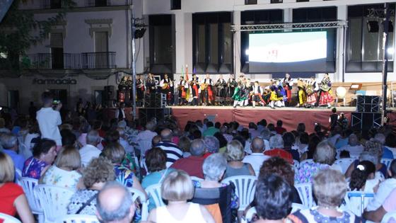 Espectáculo del Harriero y su escuela infantil durante las Ferias y Fiestas de Septiembre
