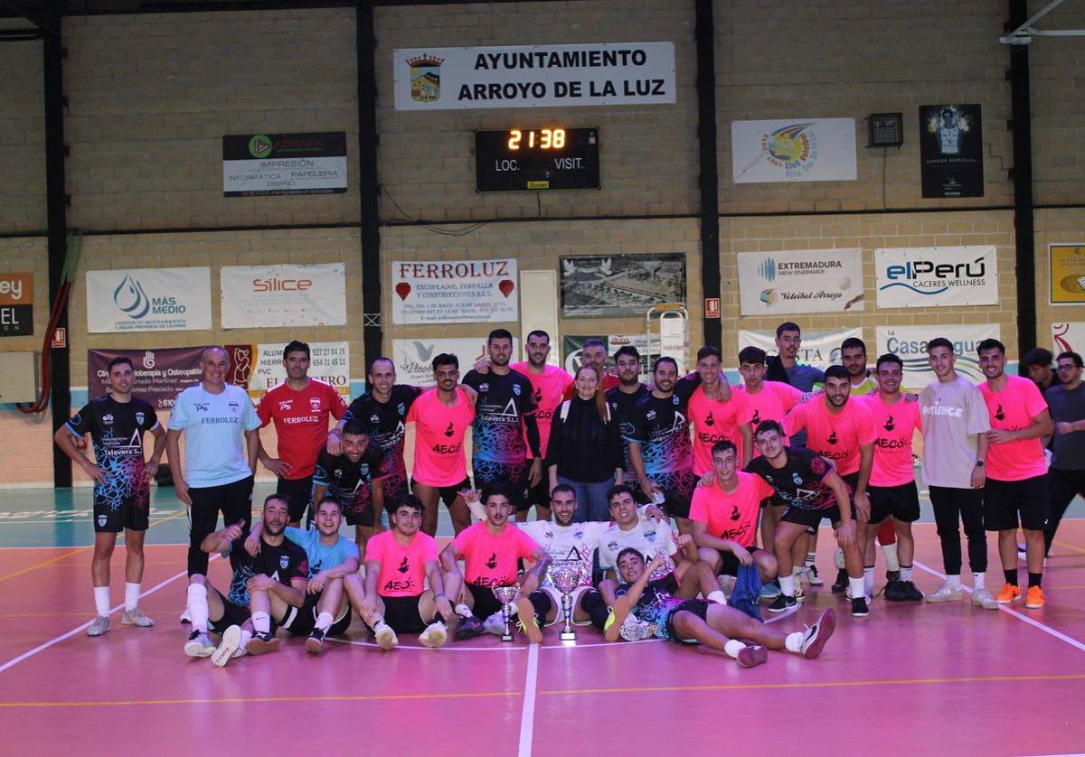 El Trofeo de Fútbol Sala Ferias de Arroyo de la Luz se queda en casa