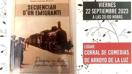 Eladio Sanjuán presenta 'Secuenciah d´un emigranti'