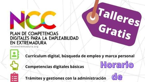 El NCC de Arroyo de la Luz ofrece varios talleres gratuitos para el mes de octubre