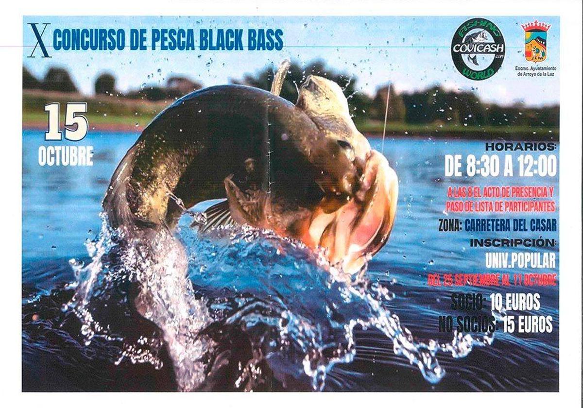 Inscripciones abiertas para el X Concurso de Pesca Black Bass