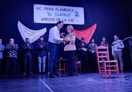 Entrega del primer premio.